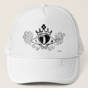 Das Claddagh (Schwarzes) Truckerkappe