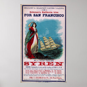 Das Clipper Ship - Syren Poster