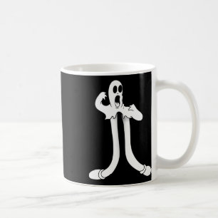 Das Clown Ghost Splits Blackwork Kaffeetasse