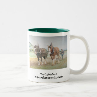 Das Clydesdale Zweifarbige Tasse