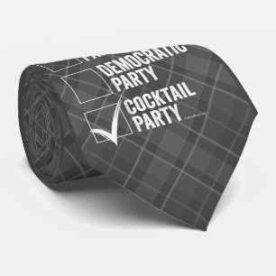 Das Cocktail-Party Krawatte