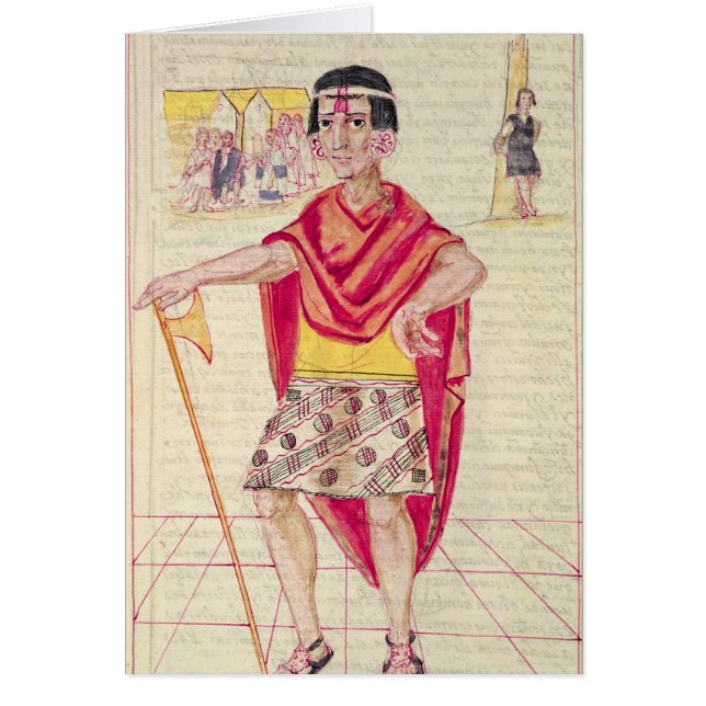 Das Codice Murua (Vorne)