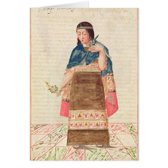 Das Codice Murua (Vorne)