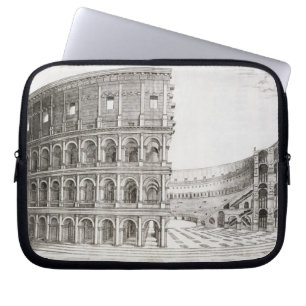Das Colosseum, errichtet in ANZEIGE 80 (Stich) Laptopschutzhülle