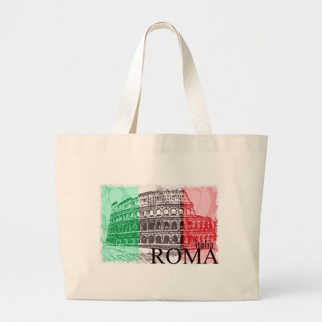 Das Colosseum Jumbo Stoffbeutel (Vorne)