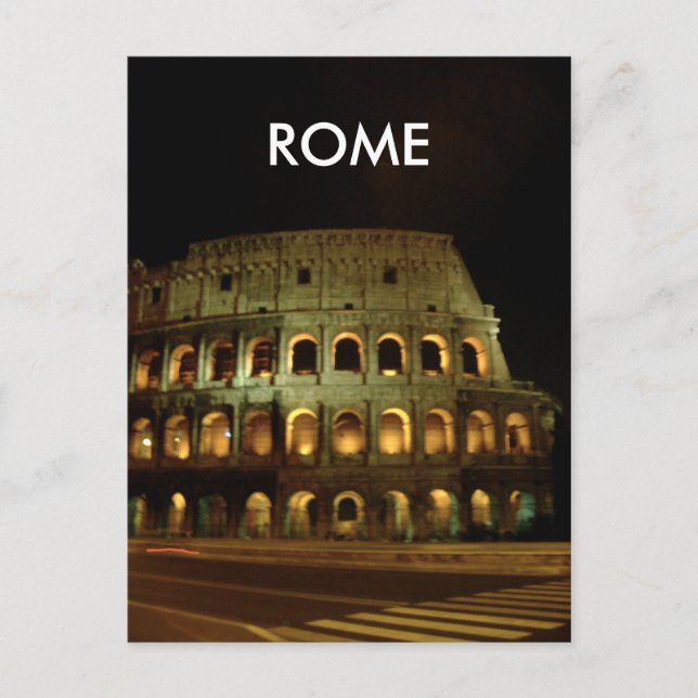 Das Colosseum Postkarte (Vorderseite)