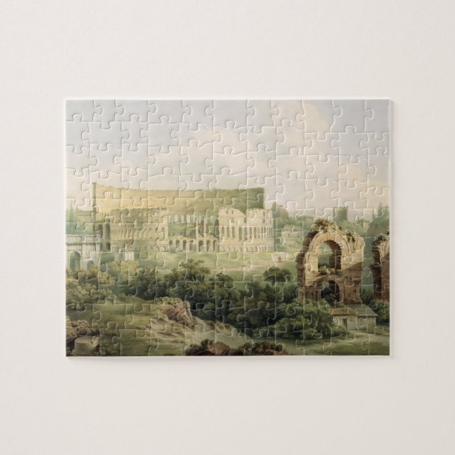 Das Colosseum, Rom, 1802 (w/c über Graphit auf wo Puzzle (Horizontal)