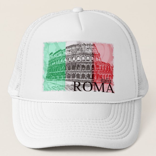 Das Colosseum Truckerkappe (Vorderseite)