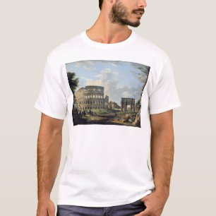 Das Colosseum und der Bogen von Constantine T-Shirt