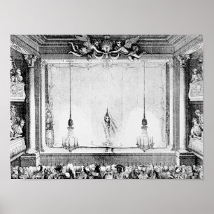 Das Comedie Francaise während der Zeit Poster