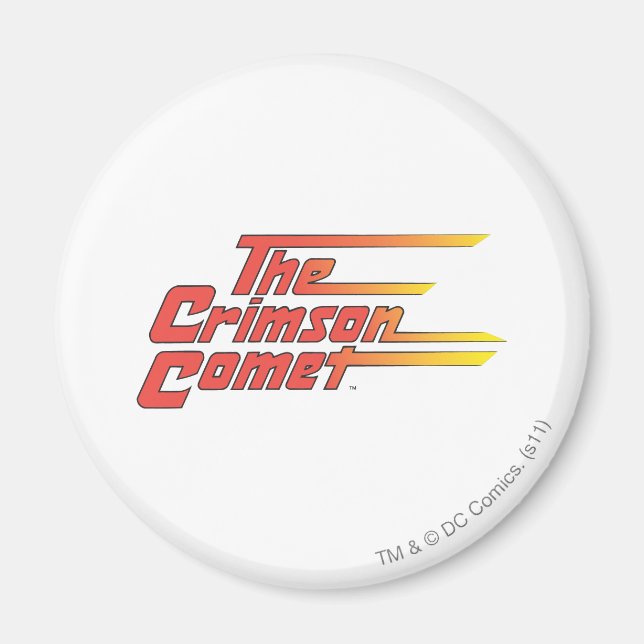 Das Comet-Logo von Crimson Magnet (Vorne)