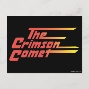 Das Comet-Logo von Crimson Postkarte