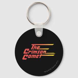 Das Comet-Logo von Crimson Schlüsselanhänger