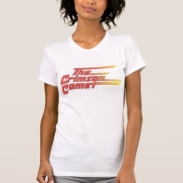 Das Comet-Logo von Crimson T-Shirt (Vorderseite)
