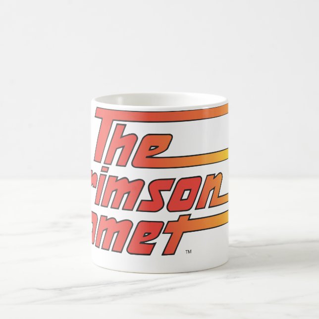 Das Comet-Logo von Crimson Tasse (Mittel)
