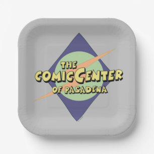 Das Comic-Zentrum von Pasadena Pappteller