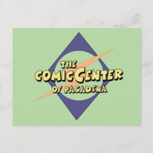 Das Comic-Zentrum von Pasadena Postkarte
