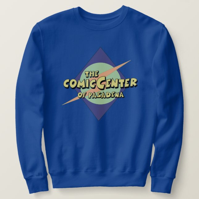 Das Comic-Zentrum von Pasadena Sweatshirt (Design vorne)
