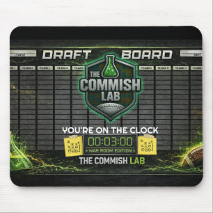 Das Commish-Lab-Mauspad Mousepad