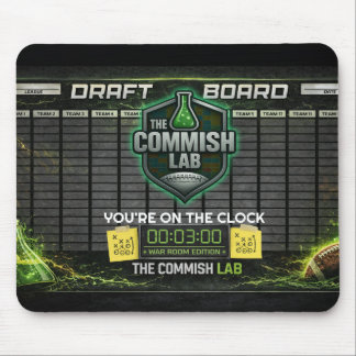 Das Commish-Lab-Mauspad Mousepad