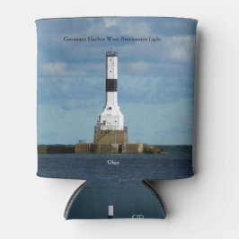 Das Conneaut Harbor West Breakwater Light kann küh Dosenkühler
