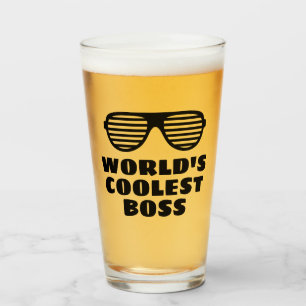 Das Coolste Boss-Bierglas der Welt Glas