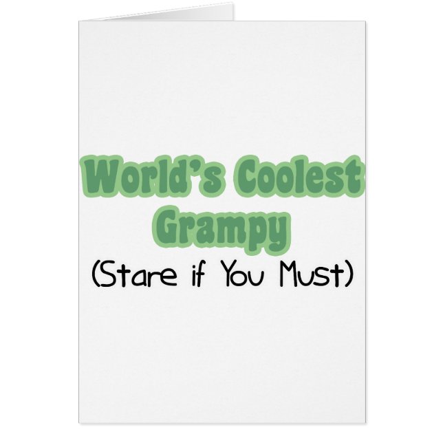 Das coolste Grampy der Welt (Vorne)