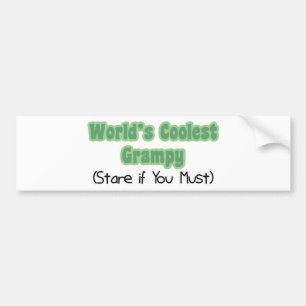 Das coolste Grampy der Welt Autoaufkleber