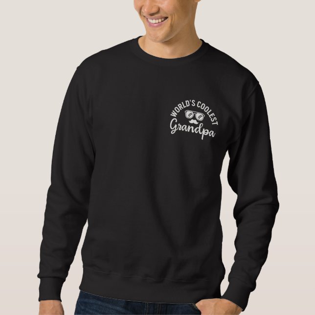 Das Coolste Großvater der Welt Sweatshirt (Vorderseite)
