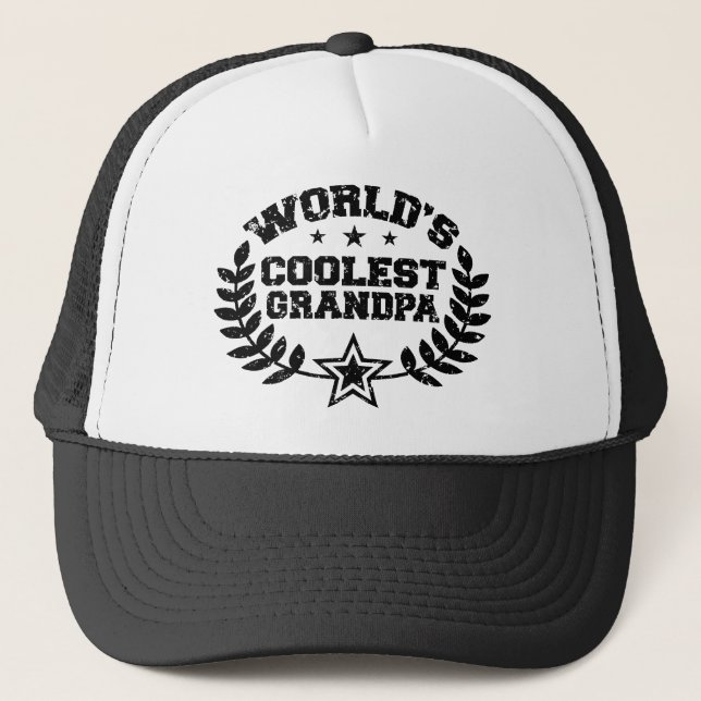 Das Coolste Großvater der Welt Truckerkappe (Vorderseite)