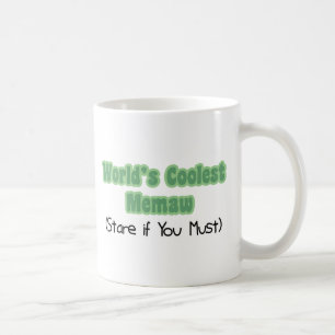 Das coolste Memaw der Welt Kaffeetasse
