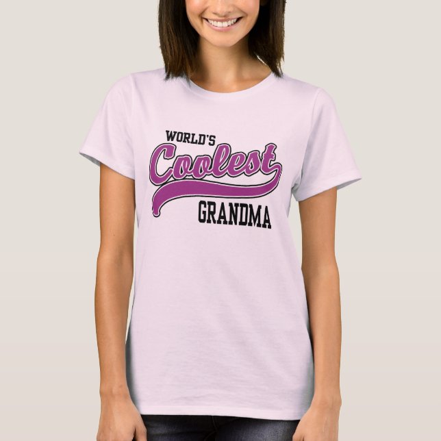 Das Coolste Oma der Welt T-Shirt (Vorderseite)