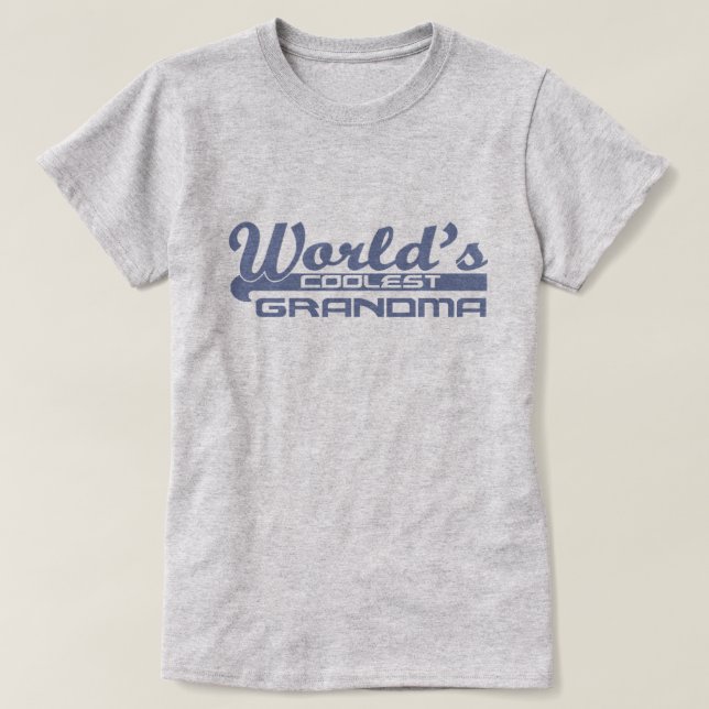 Das Coolste Oma der Welt T-Shirt (Design vorne)