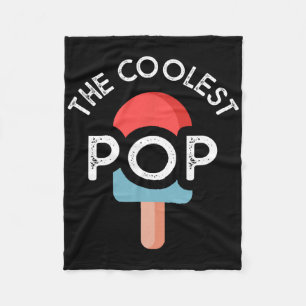 Das Coolste Pop Funny Dad Shirt Für Dad Väter Da Fleecedecke