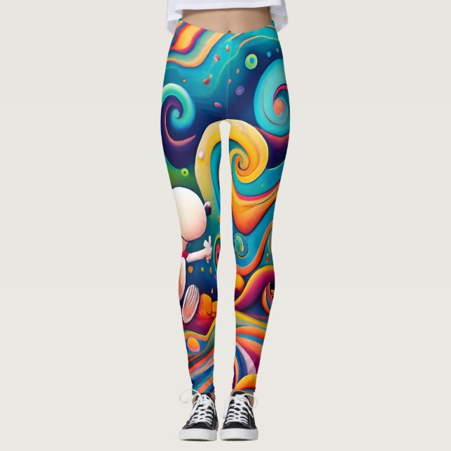 Das coolste Shirt in Amerika. Ich habe es Liebe. Leggings (Vorderseite)