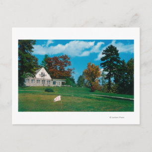 Das Country Club House in Hendersonville Postkarte