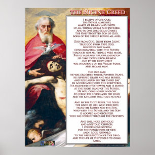 Das Credo von Nicene Poster