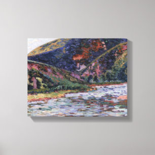 Das Creuse in Sommerzeit, 1895 (Öl auf Leinwand) Leinwanddruck