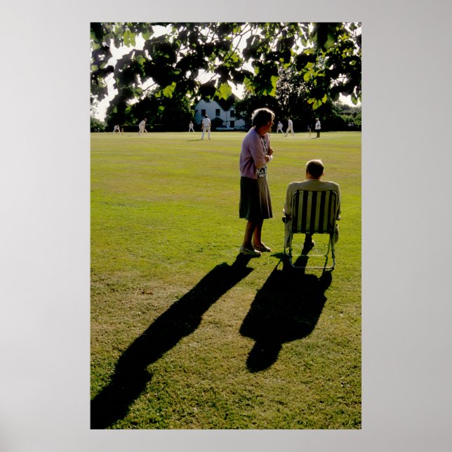 Das Cricket-Match Poster (Vorne)