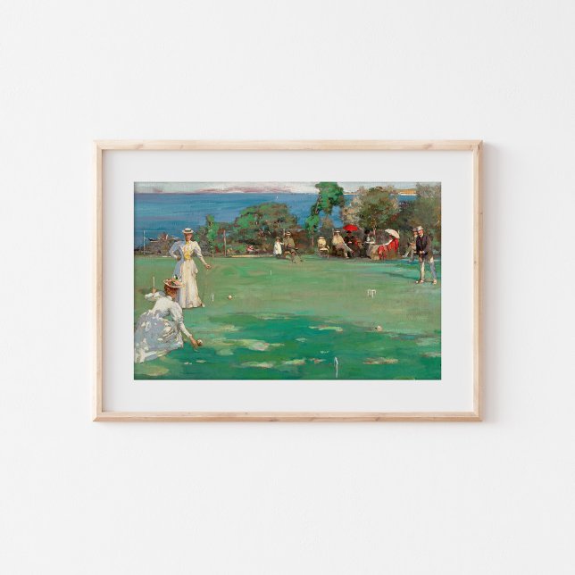 Das Croquet-Party | Sir John Lavery Poster (Von Creator hochgeladen)