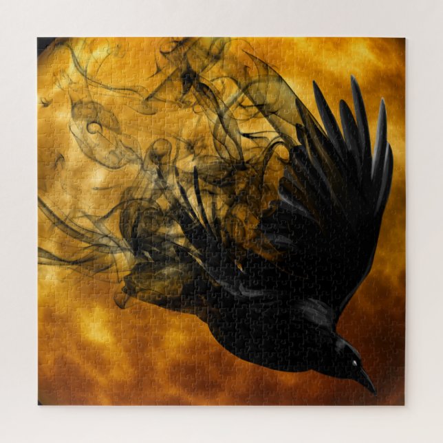 Das Crow Jigsaw-Puzzle Puzzle (Vertikal)