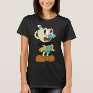 Das Cuphead-Logo "Text anzeigen" T-Shirt
