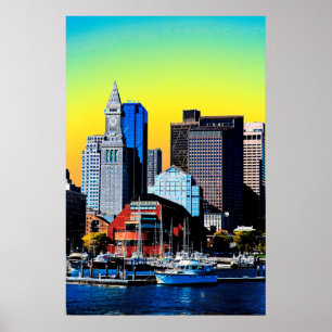 Das Custom House Boston USA Poster