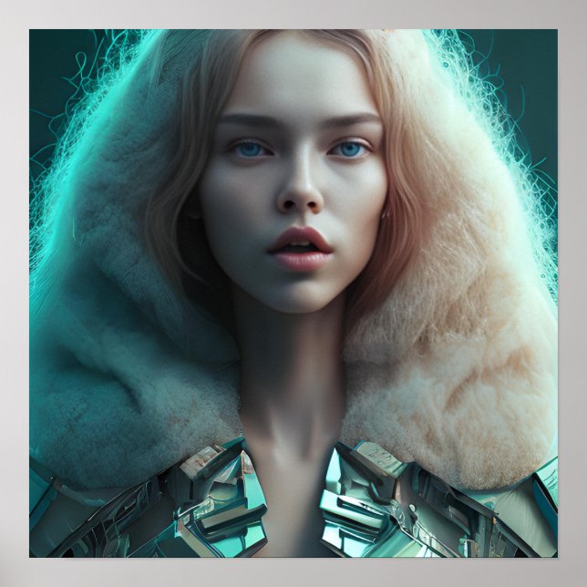 Das CyberOracle Poster (Vorne)