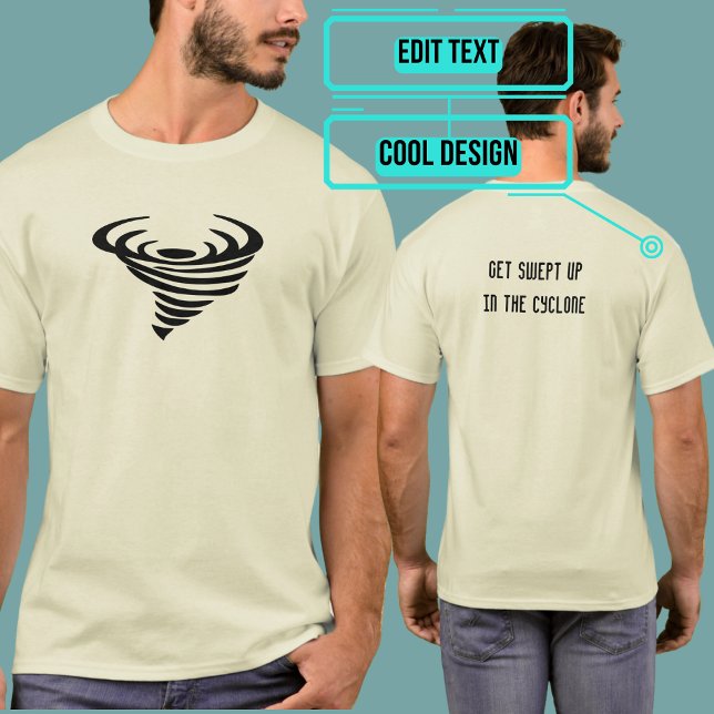 Das Cyclone Superhero-T-Shirt T-Shirt (Please enjoy our design and see the others in the collection.)