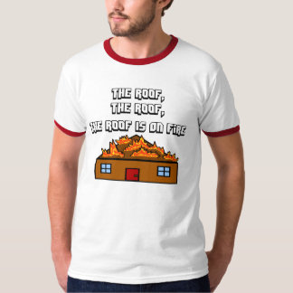 Das Dach ist auf die Abnutzungs-angesagtem HopfenT T-Shirt