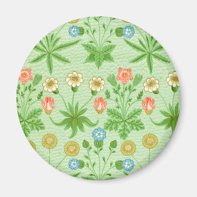 Das Daisy-Muster, Wallpaper von William Morris Magnet (Vorne)
