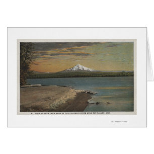 Das Dalles, Oregon - Mt.-Haube von Kolumbien Rive