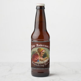 Das Dame Zuhause Brew Beer Label Bierflaschenetikett