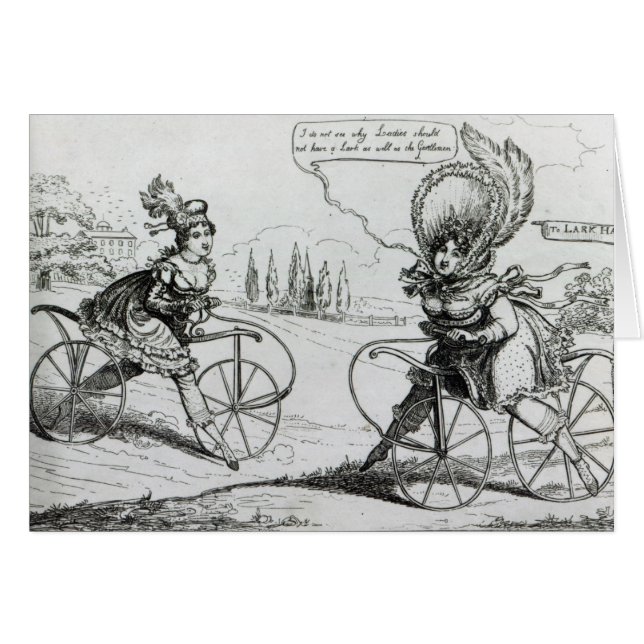 Das Damen-Gaspedal, 1819 (Vorderseite (Horizontal))